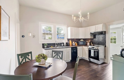 Kannapolis House | University Mill House, King, Backyard Oasis With Fire Pit and Hammock, Parks