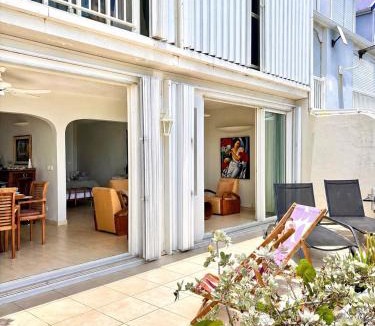 Grand Case Apartment | Unmatched Oceanfront Living in Grand Case, unique appt in grand case beach, perfect for families