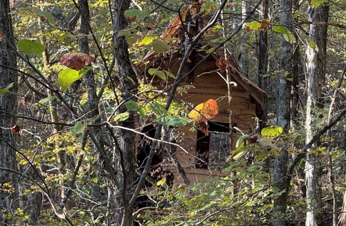 Kimball Cabin | Unplug and hide from the world in this rustic South Pittsburg cabin