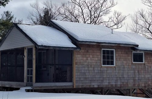Cherryfield House | Unplug and Reconnect in a Peaceful Off-Grid Cabin for Relaxation and Nature Immersion in Beddington, Maine