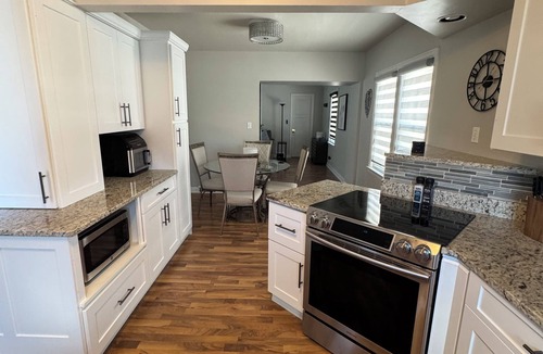Milwaukee House | Updated 2BR, 2.5BA. Hot tub, fenced in yard, modern updates.