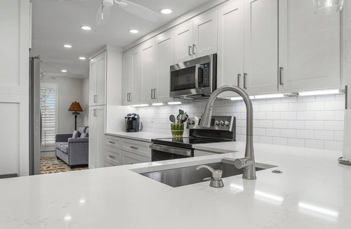 Imperial Golf Estates Condo | Updated and Immaculate, 2 bedroom, 2 bath end unit, next to the pool