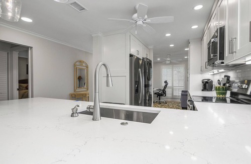 Imperial Golf Estates Condo | Updated and Immaculate, 2 bedroom, 2 bath end unit, next to the pool