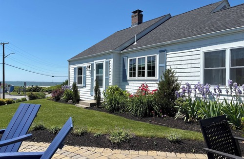 Hyannis House | Updated home with Ocean views, beach, central air, firepit & outdoor shower!