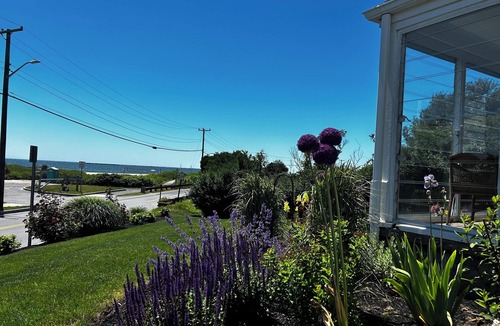 Hyannis House | Updated home with Ocean views, beach, central air, firepit & outdoor shower!