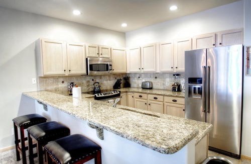 Avon Condo | Updated with a Modern Touch, Hot Tub, on the Eagle River