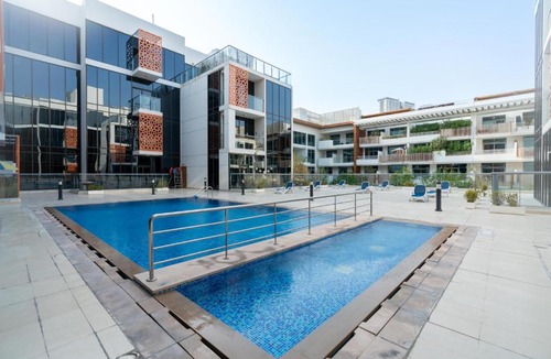 Jumeirah Village Apartment | Upgraded Designer-crafted Studio in JVC with Massive Terrace