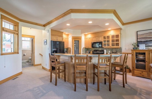 Silver Star Mountain House | Upgraded Townhouse with BBQ, Hot Tub, Laundry and Gear Room!