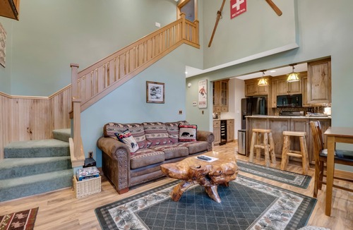 Boyne Falls Condo | Upper Disciples Condo 734| Fireplace | Sleeps 14 | Washer/Dryer