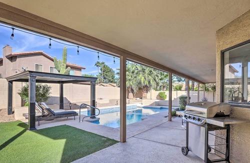 Arabian Views Cottage | Upscale Home w/ Pool < 5 Mi to TPC Scottsdale!