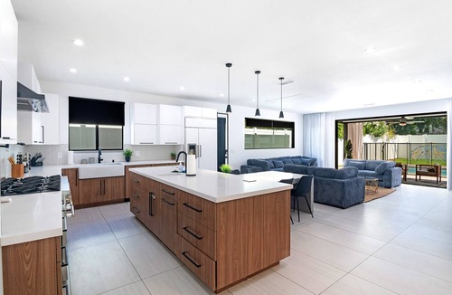 Reseda House | Upscale Oasis with Pool, Spa & Game Room!