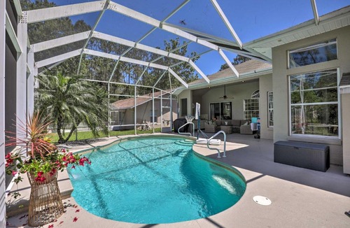 Indian Trails House | Upscale Palm Coast Home w/Pool: 7 Mi to Beaches!