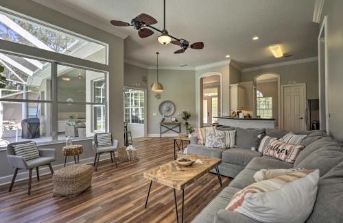 Indian Trails House | Upscale Palm Coast Home w/Pool: 7 Mi to Beaches!