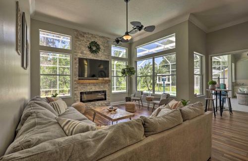 Indian Trails House | Upscale Palm Coast Home w/Pool: 7 Mi to Beaches!