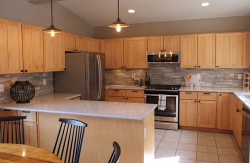Three Peaks House | Upscale, Private Mountain Duplex nestled against the forest and nature trails!
