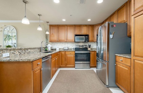 Midtown Ocean City Condo | Upscale Three Bedroom Condo on 46th Street with sunsets included!
