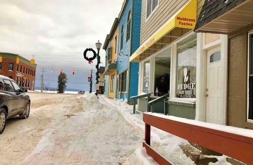 Munising Apartment | Upstairs Suite at the entrance to Pictured Rocks