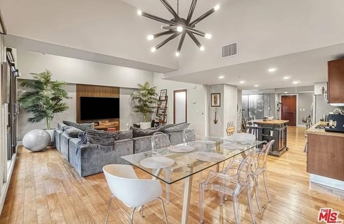 Historic Core Condo | Urban Chic 1-bedroom Loft w Cathedral Ceilings + Skylight in Vibrant Los Angeles