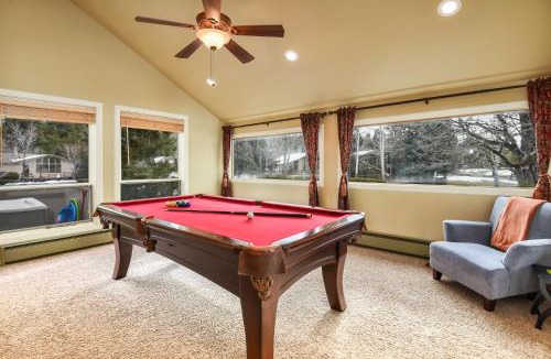 Flagstaff Villa | Utopia End-Unit Townhome On the 18th Hole Pool Table Fun Porch with Great Views