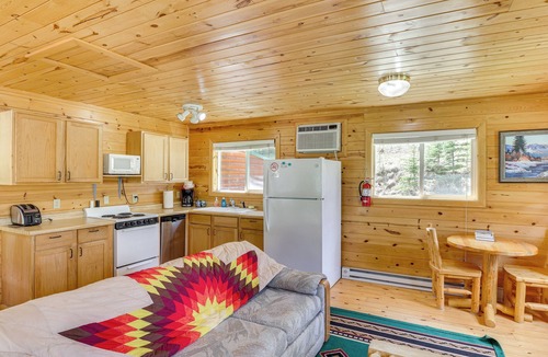Deadwood Cabin | UTV Rentals, Fire Pit: Rally Home Base in Deadwood