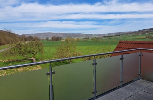 Oberweser Apartment | Vacation apartment Reinhardswald, shower, WC, 3 bedrooms - Holiday apartments in the guesthouse