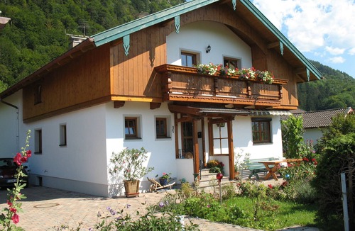 Marquartstein Apartment | Vacation apartment for 1 to 2 people with terrace and mountain view