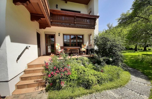 Marquartstein Apartment | Vacation apartment for 1 to 2 people with terrace and mountain view