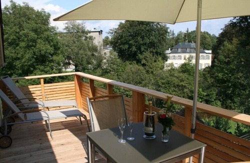 Bad Aibling Apartment | Vacation apartment 6, 34 sqm, top floor with south-facing balcony