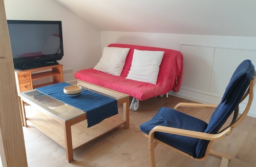 Mullenbach Apartment | Vacation apartment on the top floor with far-reaching views, balcony and small sauna