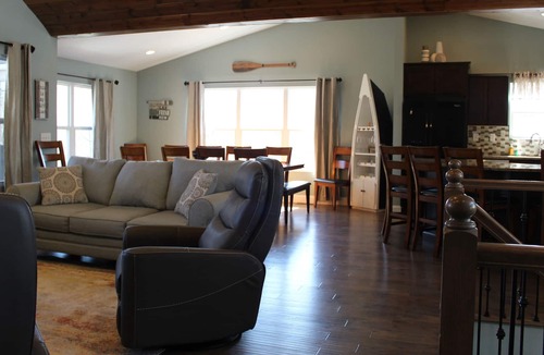 Lakeside Estates House | Vacation at Norris in 2024! Updates inside! Dock/slide. Cove. Firepit. HotTub