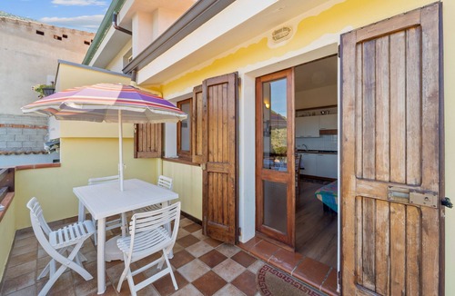 Buggerru House | Vacation Home "La Bella Vista" with Sea View, Private Terrace & A/C