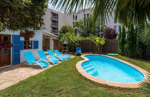 Son Moll House | Vacation Home "Molino Son Moll" with Pool, Wi-Fi, Balcony, Garden & Terrace