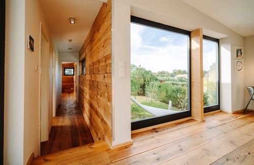 Muritz House | Vacation home Übersee with water view