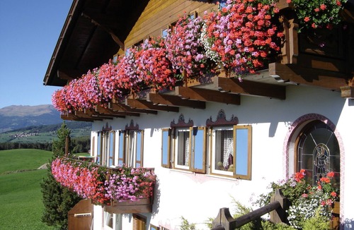Castelrotto Apartment | Vacation on the BIO farm Binterhof vacation apartment Rosalpina