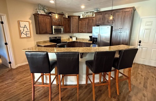 Arnolds Park Condo | Vacation Ready Condo - Great Views of East Lake Okoboji & Overlooks Newport Pool