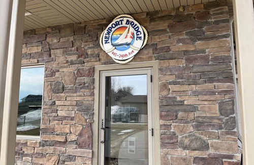Arnolds Park Condo | Vacation Ready Condo - Great Views of East Lake Okoboji & Overlooks Newport Pool