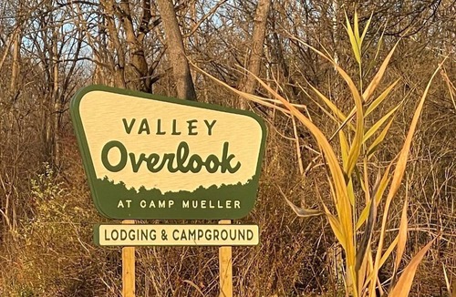 Cuyahoga Falls RV Rental | Valley Overlook, Peninsula, Ohio - Glamping Tent with Outdoor Deck, S2