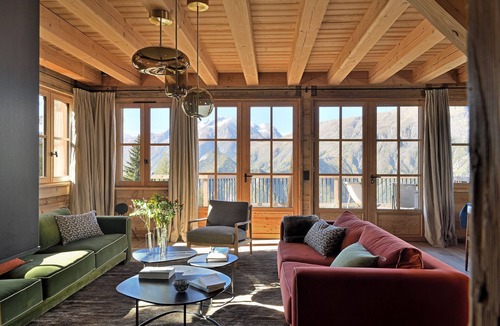 Villard-Reculas Ski Chalet | VALMARELIE chalet 300m2 luxury and charm 5* AT THE FOOT OF THE SLOPES 15 PEOPLE