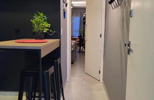 Boqueirao Apartment | Varanda Mar - Estúdio com Varanda - 100m da Praia - Boqueirão
