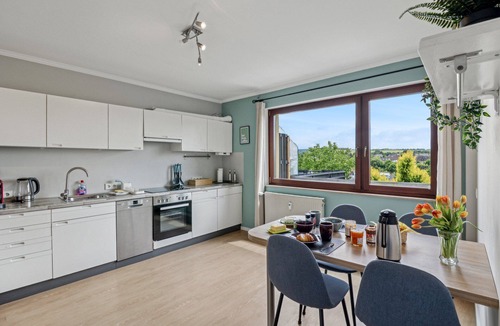 Hetzerath Apartment | VEGA animal friendly apartment with balcony | near IRT Föhren and Moselle