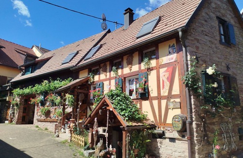 Rosenwiller House | Very charming half-timbered Alsatian house on the Alsace Wine Route
