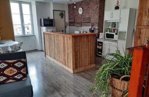 Pont-du-Chateau Apartment | Very functional apartment in Auvergne near Clermont Ferrand