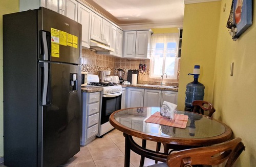 El Batey Apartment | Very Private Downtown Sosua Apartment Large Pool Weekly Maid