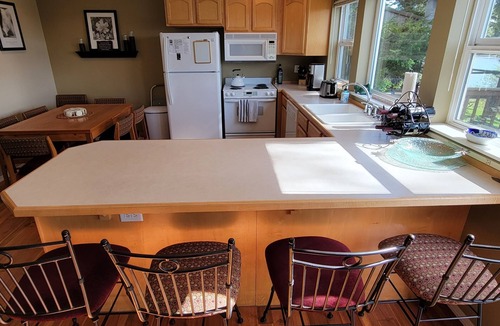 Tillamook County House | Very quiet Pacific City home with amazing river views from the deck!