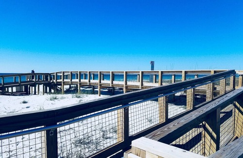 Navarre Beach House | Very Spacious! Recently updated decor and Beachy casual. Upstairs house.