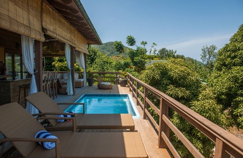 Grand'Anse Praslin Ski Chalet | Veuve Noire - Private pool + Free Wifi + Outdoor Showers