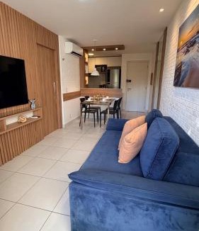Pecém Apartment | VG Sun - Ar na sala e quarto - Praia, piscina e conforto