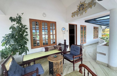 Thiruvananthapuram Villa | Vibrant 3-bedroom villa with AC in soothing Thiruvananthapuram with Event space