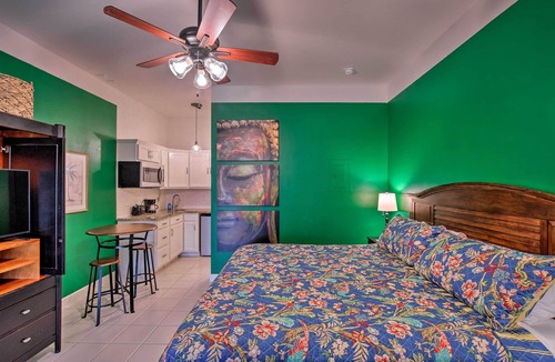 Naples Apartment | Vibrant Naples Studio w/ Pool Access & Porch!
