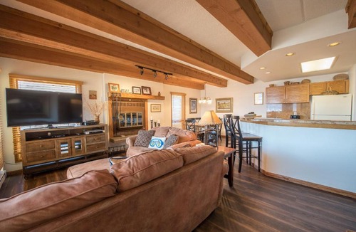 Mount Crested Butte Apartment | Vibrantly Decorated Plaza Condo Apts